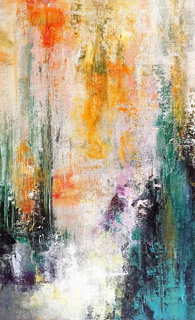 Custom Canvas Colorful Pop Abstract Canvas Wall Art D5KM0 wall art